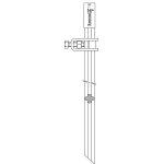 Piquet de terre 1m - forsond - dbxo10