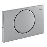 Plaque de dclenchement interrompable mambo acier inoxydable geberit 115. 751. 00. 1 gris bross