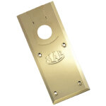Plaque finition laiton pour pivot srie 77 - mab - ac534. la