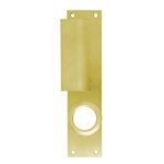 Plaque de porte pali�re pl 967t r�versible avec poign�e iseo 9701967tca
