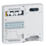 Platine disjoncteur branchement et compteur 225x250x45mm pour drivia 13 et 18 - legrand - 401181