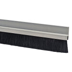 Plinthe brosse ht 75x50 mm 3m alu - jean jourjon - 550304