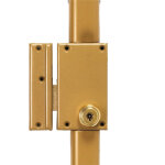 Serrure en applique 3 points 70 vertical p�ne dormant a2p * cylindre 47, 5 mm � 7 ailettes gauche pollux ...