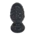Pomme de pin fonte hauteur 85 mm noir jardinier massard j529196