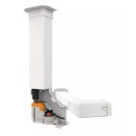 Pompe de relevage delta pack 80 x 60 blanc - sauermann - dp10ce05un23