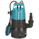 Pompe vide - cave  eau charge 400 w en bote carton makita pf0410