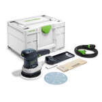 Ponceuse excentrique 310w ets 150 / 5 eq - plus en coffret systainer - festool - 576080