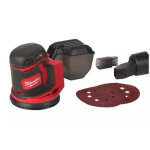 Ponceuse orbitale excentrique 18 v 125 mm m18 bos125 - 0 (sans batterie ni chargeur) en boite carton ...