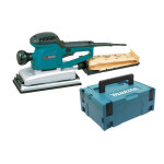 Ponceuse vibrante 330w + coffret makpac - makita - bo4900vj