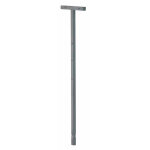 Poteau de poubelles  enfouir arkea gris manganse 1200 mm rossignol 57041