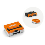 Power box 1 - 2 batteries ap 200 s + 1 chargeur al 301 + 1 mallette de rangement taille s stihl 4850 ...
