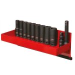 Pr�sentoir de douilles longues � chocs 1 / 2'' 12 � 22 mm ks tools 515. 0612