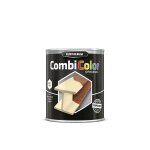 Primaire de protection antirouille et finition combicolor original ivoire clair ral 1015 pot 750 ml rust ...