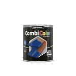 Primaire de protection antirouille et finition combicolor original bleu gentiane ral 5010 pot 750 ml ...