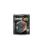 Primaire de protection antirouille et finition combicolor original gris anthracite ral 7016 pot 750 ml ...