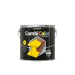 Primaire de protection antirouille et finition combicolor original jaune or ral 1004 seau 2, 5 l rust ...