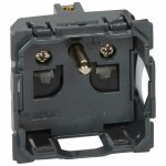 Prise de courant 2p + t cliane standard franais 16a bornes  vis - legrand - 067113
