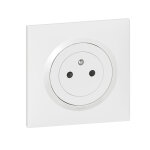 Prise de courant 2p + t dooxie surface one blanc - legrand - 600735