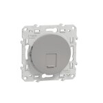 Prise rj45 odace grade 3 (multim�dia) stp aluminium schneider electric s530476 aluminium