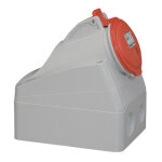 Prise saillie fixe p17 3p + t 16a 380v à 415v ip44 - legrand - 555158 Prise saillie fixe p17 3p + t 16a 380v à 415v ip44 - legrand - 555158
