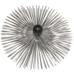 Pro galva energies h�risson en acier rond pour conduits ma�onn�s et poteries 350 mm progalva 1649