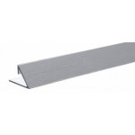 Profil de finition de cr�dence 8 � 10 mm argent longueur 3, 15 m nordlinger 670209
