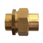 Raccord 3 pices union joint cnique mle 26x34 - 32 - garis - d15012b