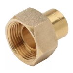 Raccord droit  braser sur cuivre f1'1 / 4 28 banides 290415