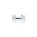 Raccord fou 2 pices crou prisonnier 20x27 chrom - garis - d09503c