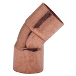 Raccord � souder en cuivre courbe 45� femelle - femelle frabo rr5041052052000