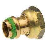 Raccord sudopress sp4359gv en cuivre �crou tournant 35xg1 1 / 4'' femelle - femelle aalberts ips 6671335 ...