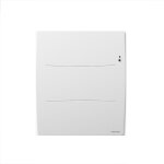 Radiateur chaleur 1500 w agilia horizontal pilotage intelligent connect blanc carat atlantic 503124 ...