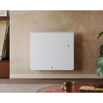 Radiateur � chaleur douce equateur 5 horizontal blanc mat 1500 w thermor 428390 blanc mat