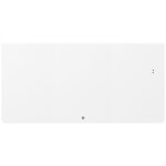Radiateur  chaleur douce equateur 5 horizontal blanc mat 2000w - thermor - 428391