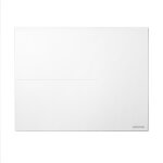 Radiateur lectrique 1250 w sokio horizontal blanc atlantic 503111 blanc