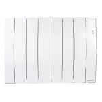 Radiateur galapagos no pilotage intelligent connect horizontal 1250 w blanc atlantic 500611 blanc