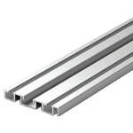 Rail bas 65 pour profil p300 anodis� agent 2, 55 m seed gammiste rb65sa25