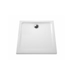 Receveur de douche arkitekt carr� 90 x 90 cm antid�rapant vitra 5806l003m0578 blanc