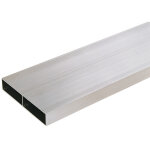 Rgle aluminium simple voile sans embout 100 x 18mm longueur 250cm - taliaplast - 380104
