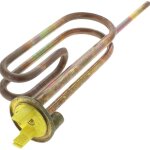 Rsistance blinde 2200w 6 trous avec bride pour chauffe - eau - ariston - 60000689