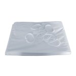 Rideau de douche en pvc blanc 2000x1800 avec 12 anneaux - pellet - 803182