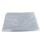 Rideau de douche en pvc blanc 2000x1800 avec 12 anneaux pellet 803182
