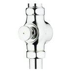 Robinet de chasse temporis� 7 � 9 s eclair � bouton poussoir chrom� presto 13001