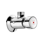 Robinet de douche temporis� apparent tempostop delabie 748000