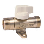 Robinet droit mm 1 / 2 sans pattes - banides - 22917012
