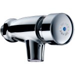 Robinet de lavabo temporis mural tempostop 1 / 2'' - delabie - 746000