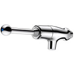 Robinet de lavabo temporis� tempostop � levier mural - delabie - 746410