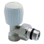 Robinet de radiateur équerre nickelé 1 / 2'' - orkli - 1125 Robinet de radiateur équerre nickelé 1 / 2'' - orkli - 1125