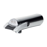 Robinet temporis pour lavabo neo duo mural gris avec systme s presto 64708