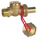 Robinet de vidange  boisseau sphrique avec bouchon m 1 / 2 - giacomini - r608y013
